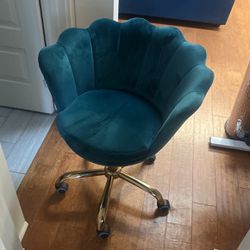Velvet Office Chair 