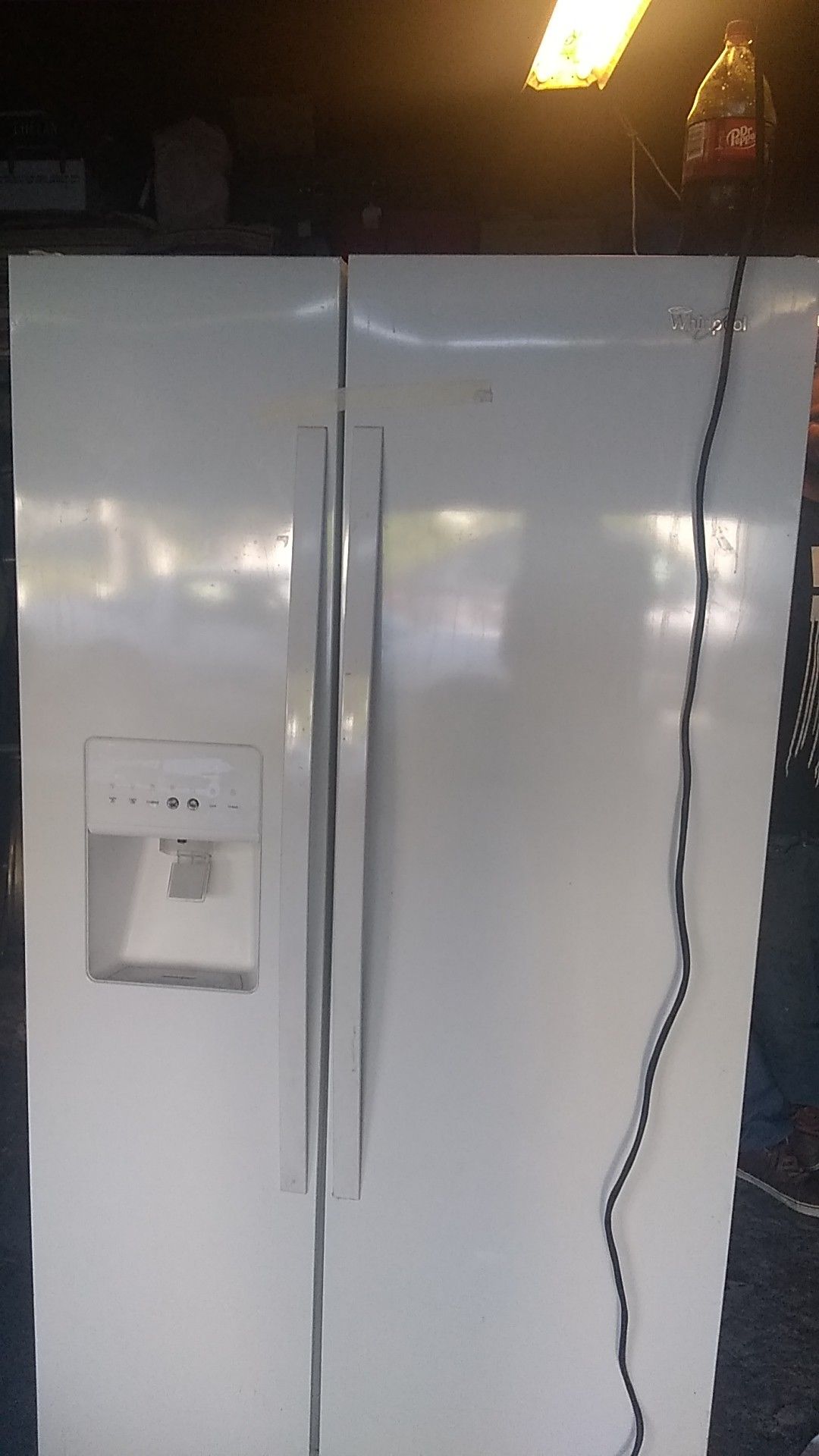 Whirlpool double door fridge