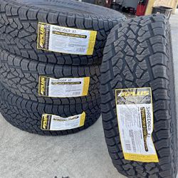 265/75r16 A plus AT set of new tires installed and balanced