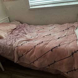 Twin Bed Frame Plus Mattress