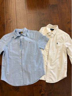 2 Polo Ralph Lauren shirts for boys