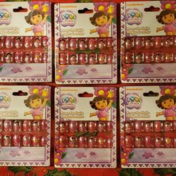 BRAND NEW!! DORA THE EXPLORER PRESS ON NAILS! NEVER USED!