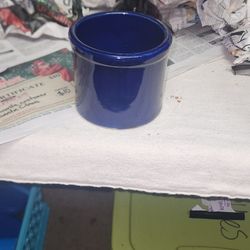 Blue Ceramic Pot