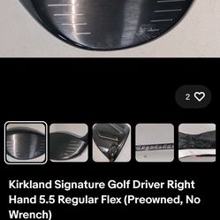 Golf kirkland drivers 10.5