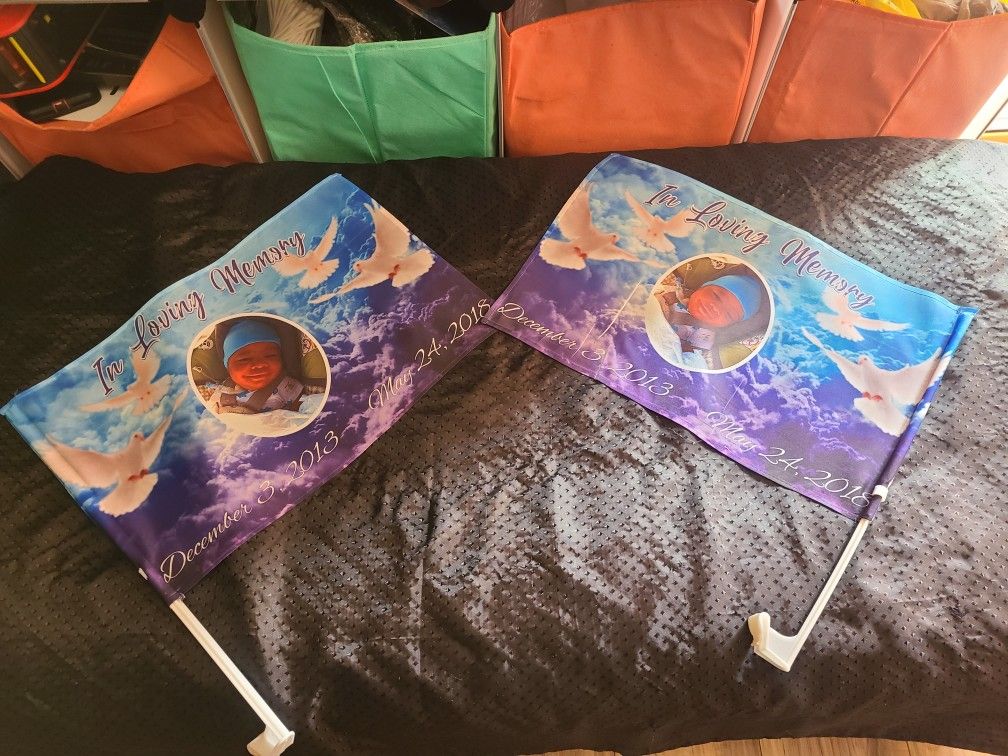Custom Made Car Flags