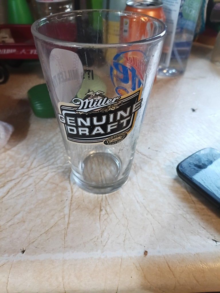 Miller Glass Cup