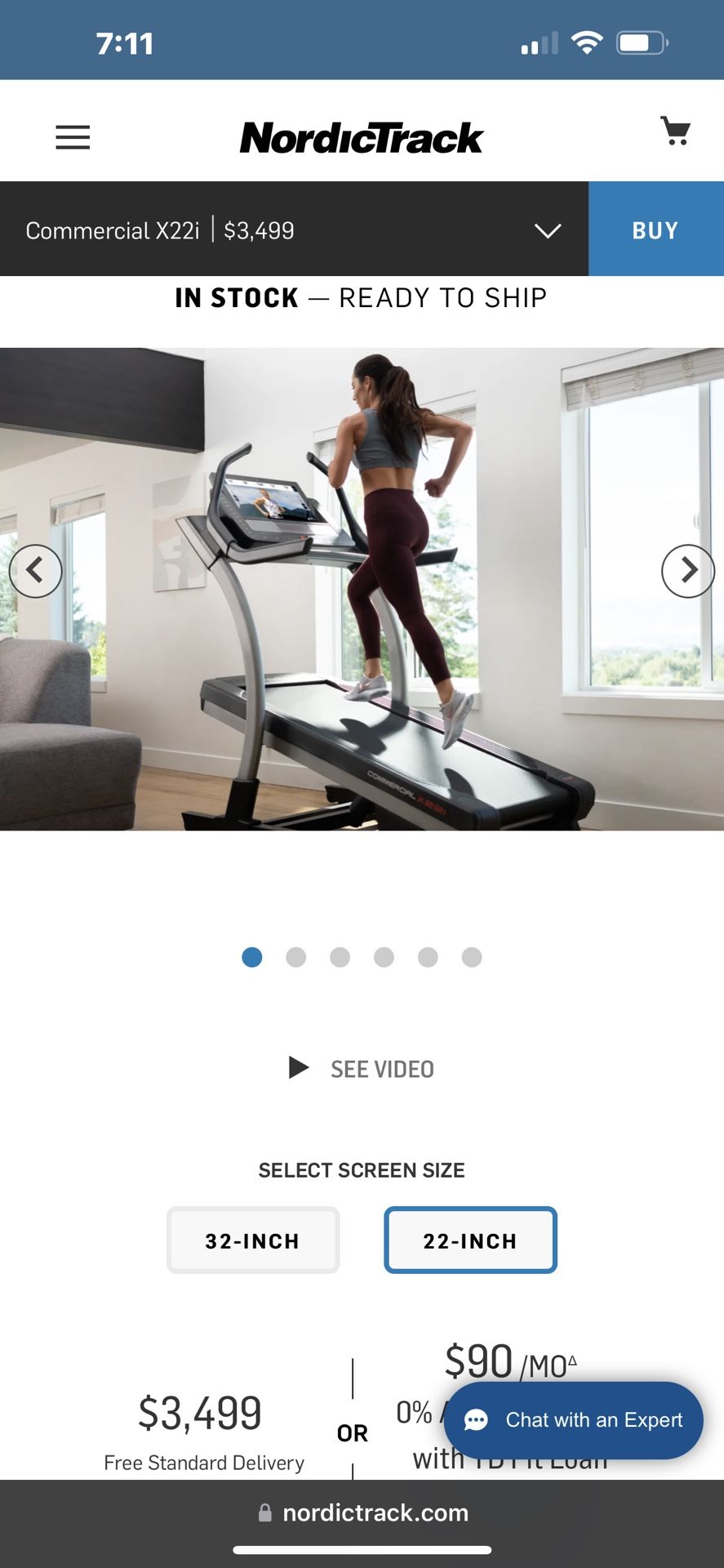 NordicTrack Commercial X22i