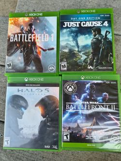 Xbox One Games Bundle – Lot of 4