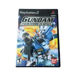 Mobile Suit Gundam Encounters In Space PlayStation 2 PS2