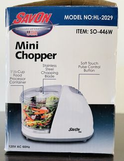 Mini Chopper by SavOn (Brand New)