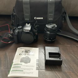 Canon Rebel T3 DSLR Camera 