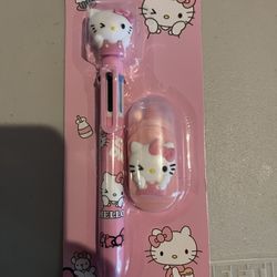 5 Color Sanrio Pens With Whiteout