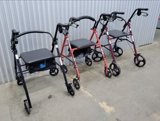 Walker with Seat