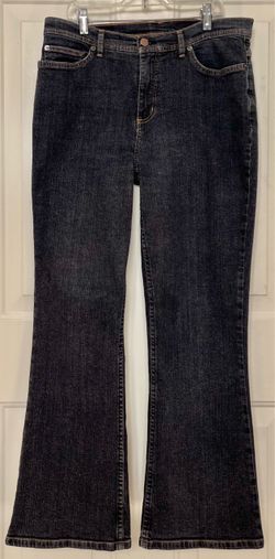 Denim & Co. Flared Black Jean 12P