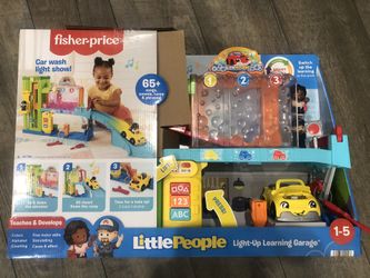 FISHER PRICE TOY little People Car Wash