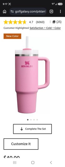 Pink Stanley 30 oz