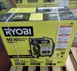 BRAND NEW RYOBI 4000 WATTS INVERTER GENERATOR
