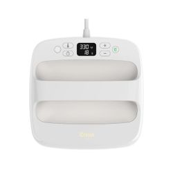 CRICUT EasyPress 2 Daybreak (9 in x 9 in) Handheld Heat Press Machine (White)