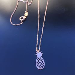 Handmade Pineapple necklace
