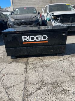Ridgid storage chest