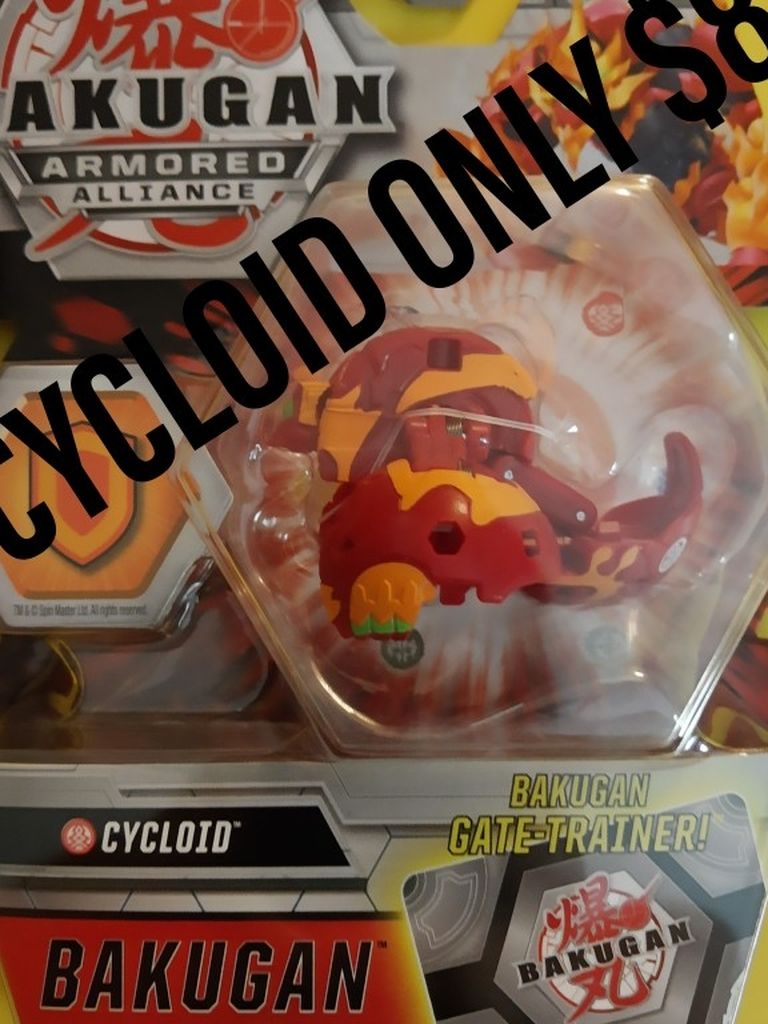 Bakugan Cycloid Toy Plus Cards