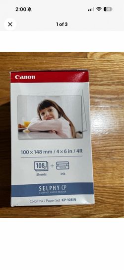 Canon Selphy cartridge and paper set