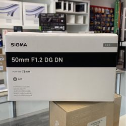 Sigma 50mm F1.2 E 