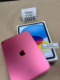 Apple IPad 10th Gen Tablet - Only $1 Today Pay The Rest Later! 