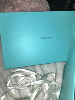 Tiffany  CRYSTAL Champagne Flute Set … Never Used! 