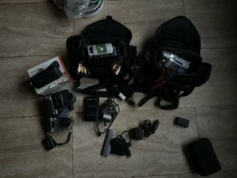 CAMERA LOT (Sony & JVC)