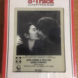 NEW Sealed 8 Track Tape John Lennon Yoko Ono Double Fantasy BEAUTIFUL CONDITION!