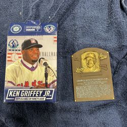Ken Griffey Jr Replica Plaque 