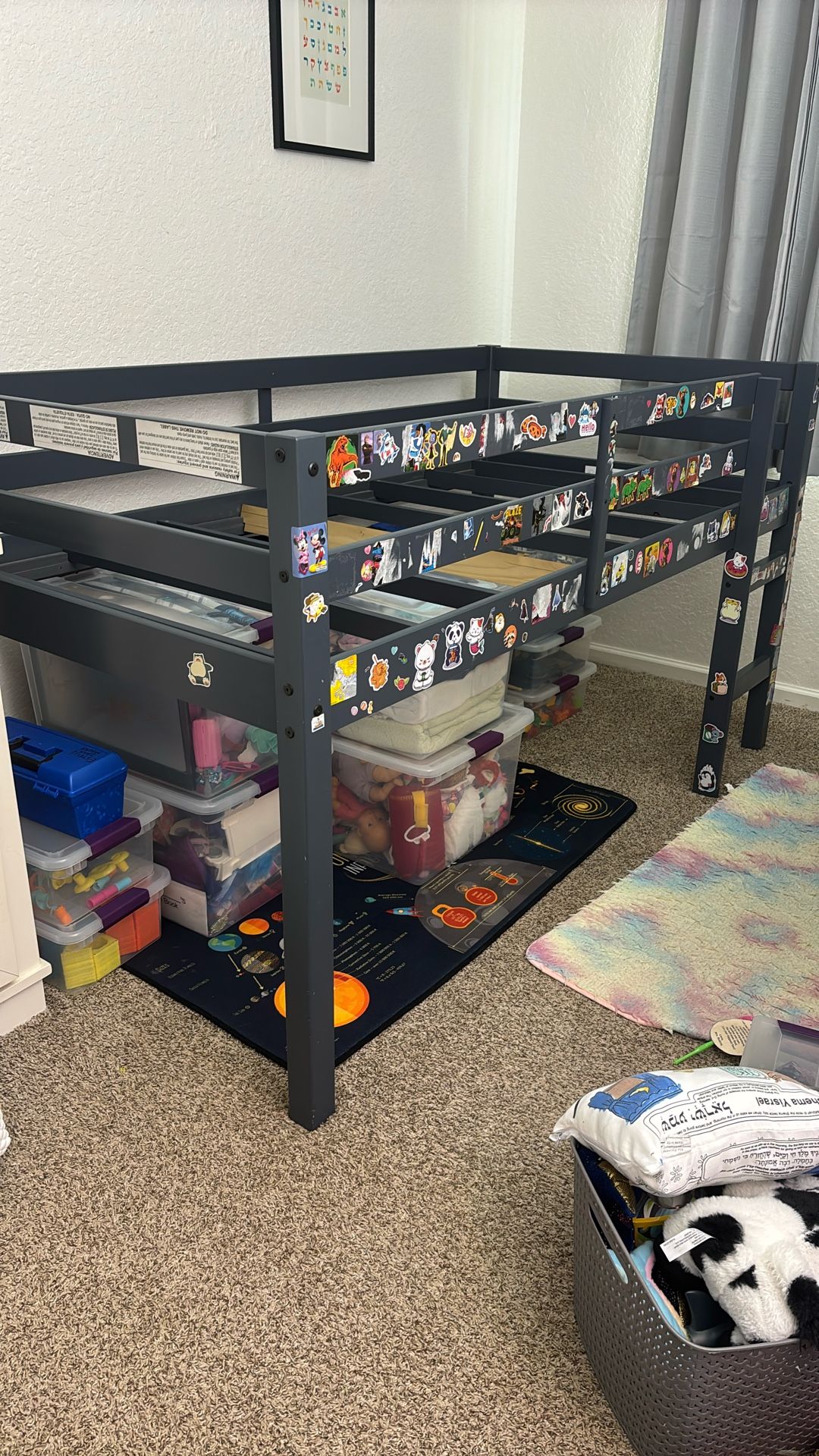 Kid's Loft Bed Blue