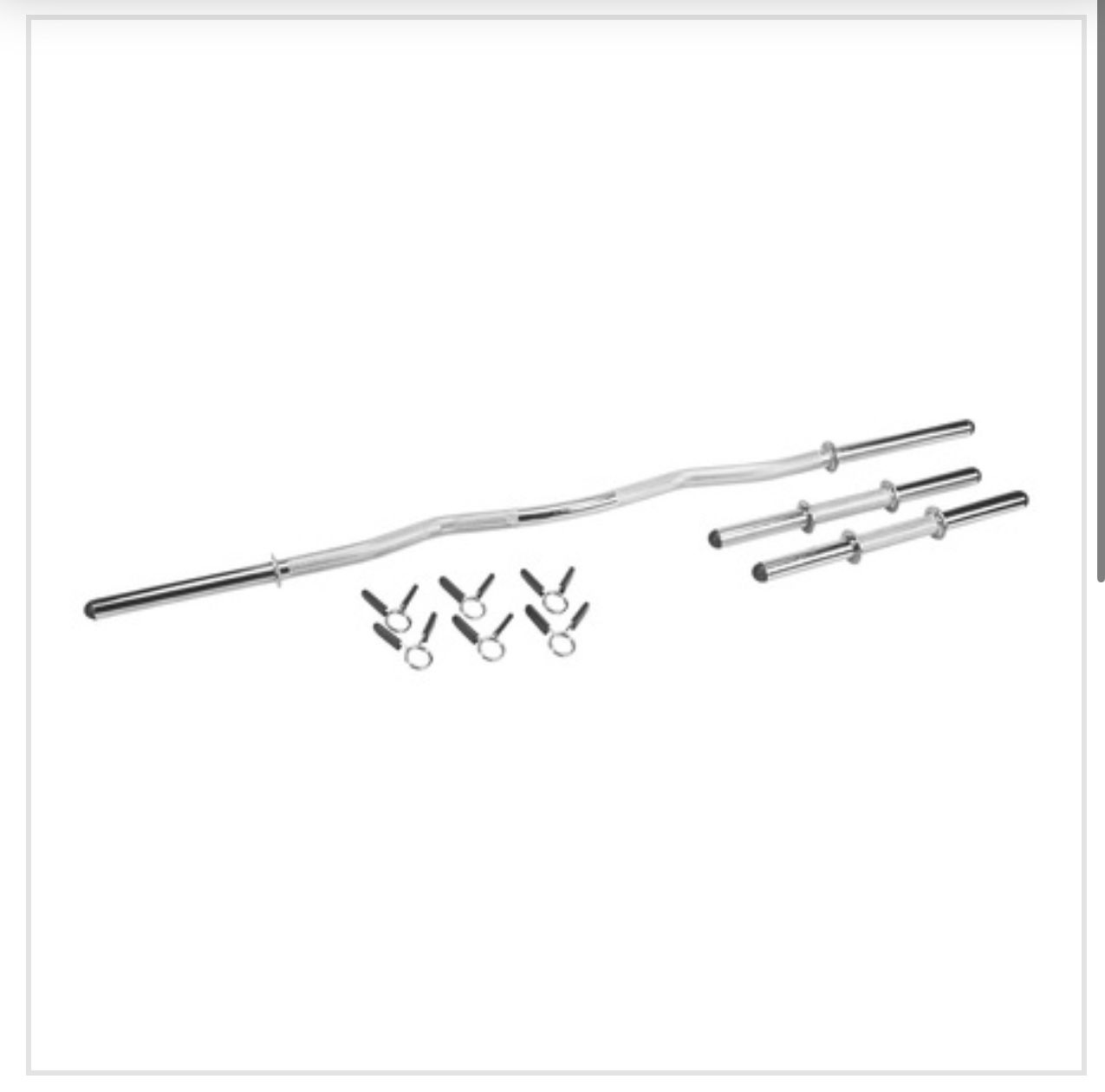 Marcy Curl and Dumbbell Bars