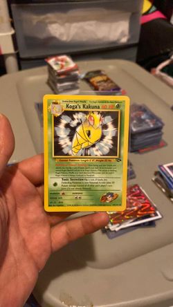 Koga’s Kakuna #047 Gym Challenge NM Pokémon Card