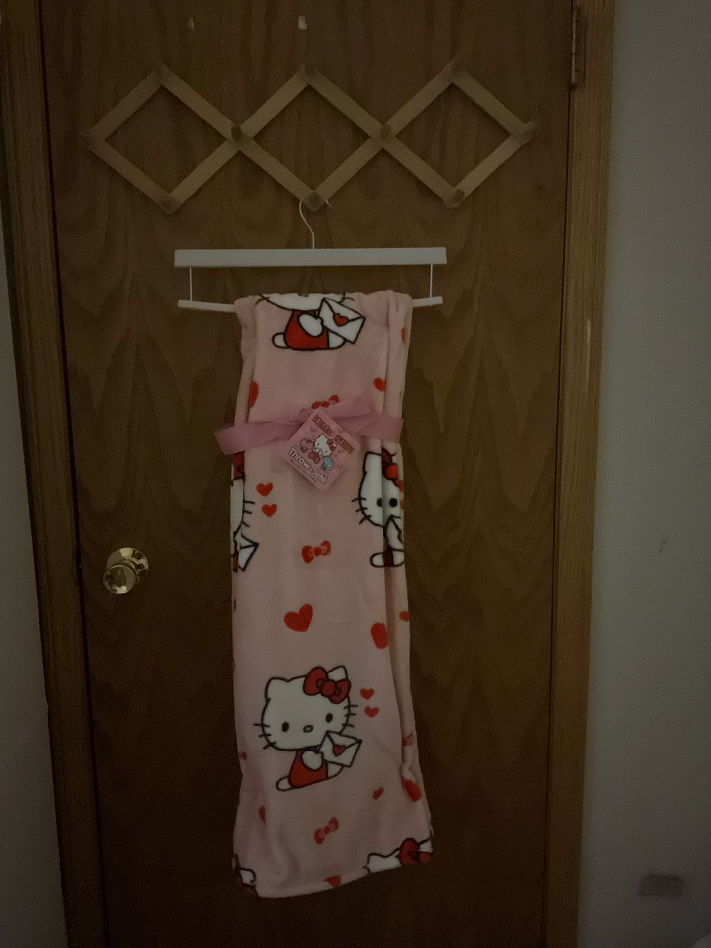 Brand New Hello Kitty Valentine Blanket 