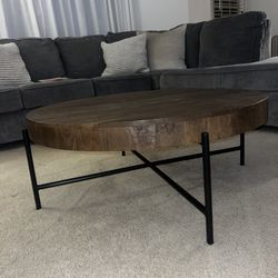 West Elm Coffee Table And Side Table 