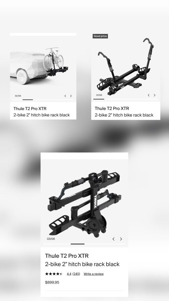 Thule Bike Rack