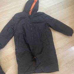 Kids Swim Fleece-Lined Parka- Large
