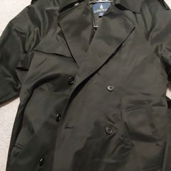 Men's London Fog Raincoat With Removable Lining