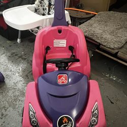 Pink Step 2 Push Car
