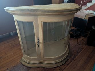 Wooden console table