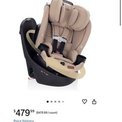 Evenflo Revolve360 Slim 2- In 1- Rotating Car Seat With Green And Gentle Fabric