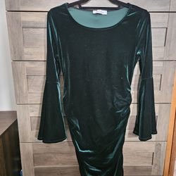 Green Maternity Dress