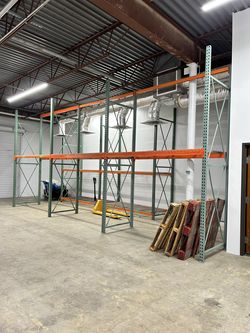 Pallet Racks - 11 Bays 12' high