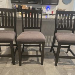 3 Counter Height Barstools