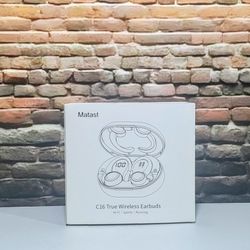 Matast C16 True Wireless Earbuds, Bluetooth 5.3 Headphones Stereo Bass