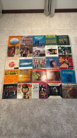 25 Vintage Vinyl LP Records – Chet Atkins, Herb Alpert & More