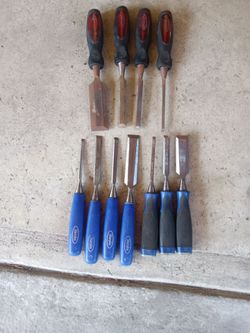 Nicholson and marples wood chisel tools