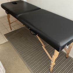 Professional Portable Massage Table 24”x74” Adjustable Lash Tattoo Bed Stool